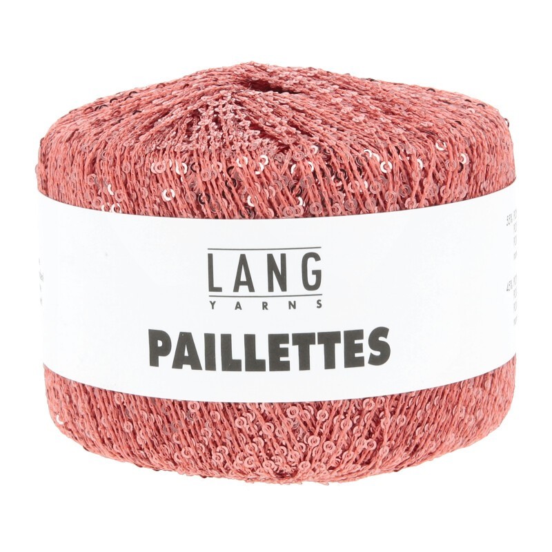 Lang Yarns Paillettes -  Koralle 0128