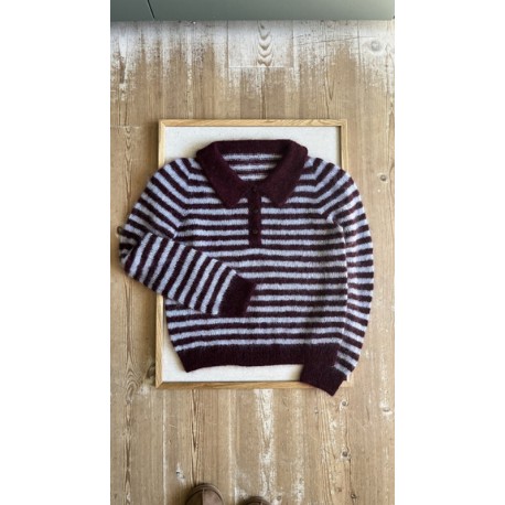 Popknit I Got Stripes Polo Wollpaket