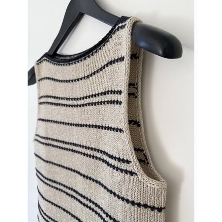 NORgardknitters My Dotline Top Wollpaket