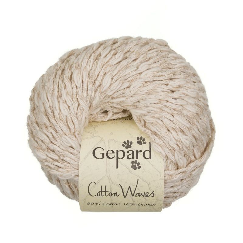 Gepard CottonWaves Raw White 102