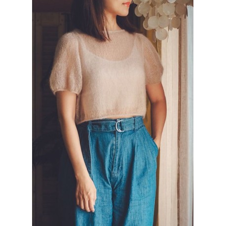 Irene Lin Lily Sheer Top Englisch Wollpaket