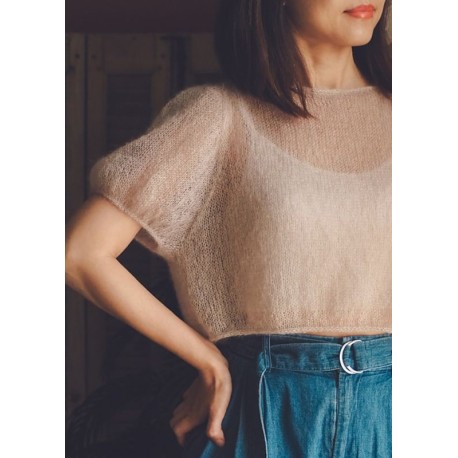 Irene Lin Lily Sheer Top Englisch Wollpaket