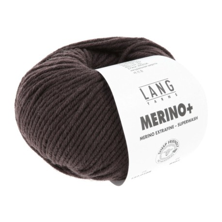 Lang Yarns Merino+ - Schokolade 0168 Preorder
