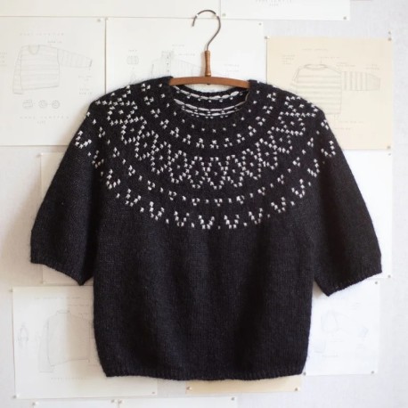 Anne Ventzel Midnight Mirage Top Wollpaket