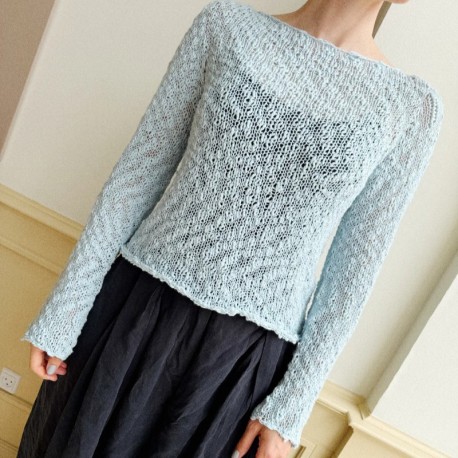 Spektakelstrik Sidewalk Blouse Texture Wollpaket