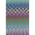 Lang Yarns Cloud Funky - Türkis/Lavendel/Rosa/Grün 0026 [Preorder]