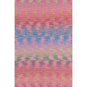 Lang Yarns Cloud Funky - Rosa/Blau/HellGrün/Fuchsia 0027 [Preorder]