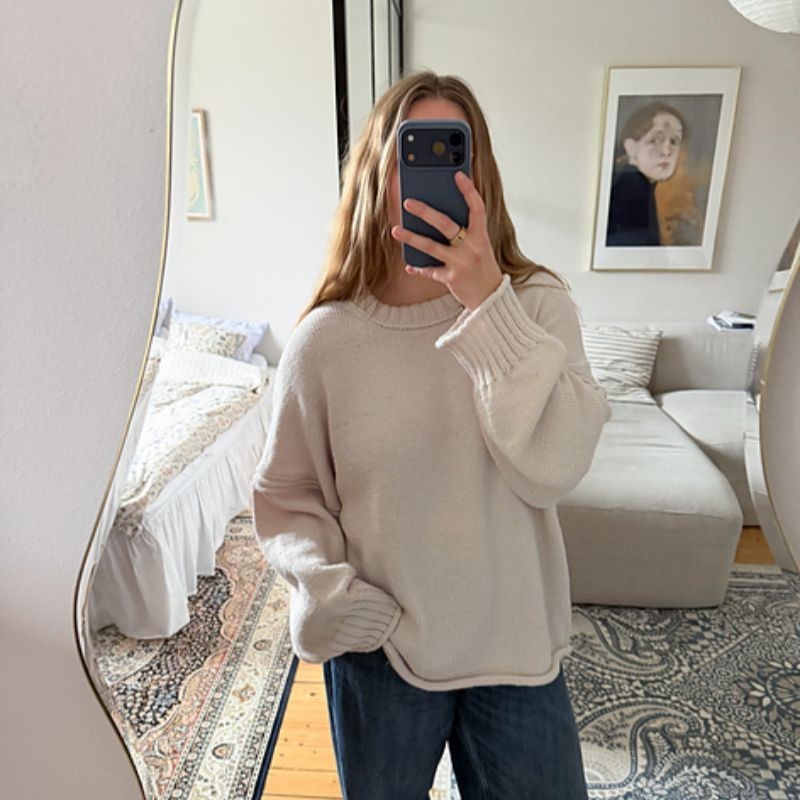 Knitters and Friends Mandi Sweater Englisch Wollpaket