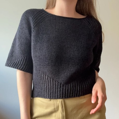 Aegyoknit Isa Raglan Tee Wollpaket