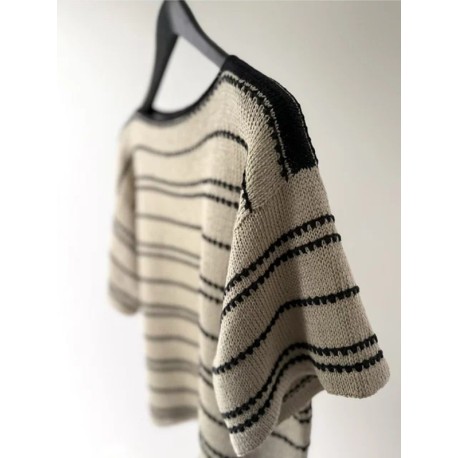 NORgardknitters My Dotline Tee Wollpaket