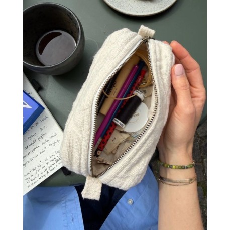 PetiteKnit Knitters Tool Clutch Cloud