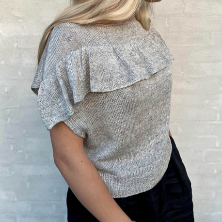NORgardknitters Frill Me Tee Wollpaket