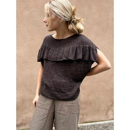 NORgardknitters Frill Me Tee Wollpaket