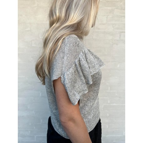 NORgardknitters Frill Me Tee Wollpaket