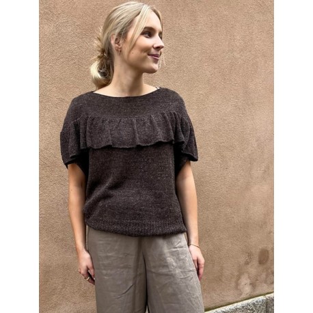 NORgardknitters Frill Me Tee Wollpaket