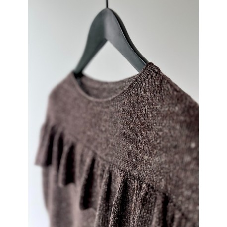 NORgardknitters Frill Me Tee Wollpaket