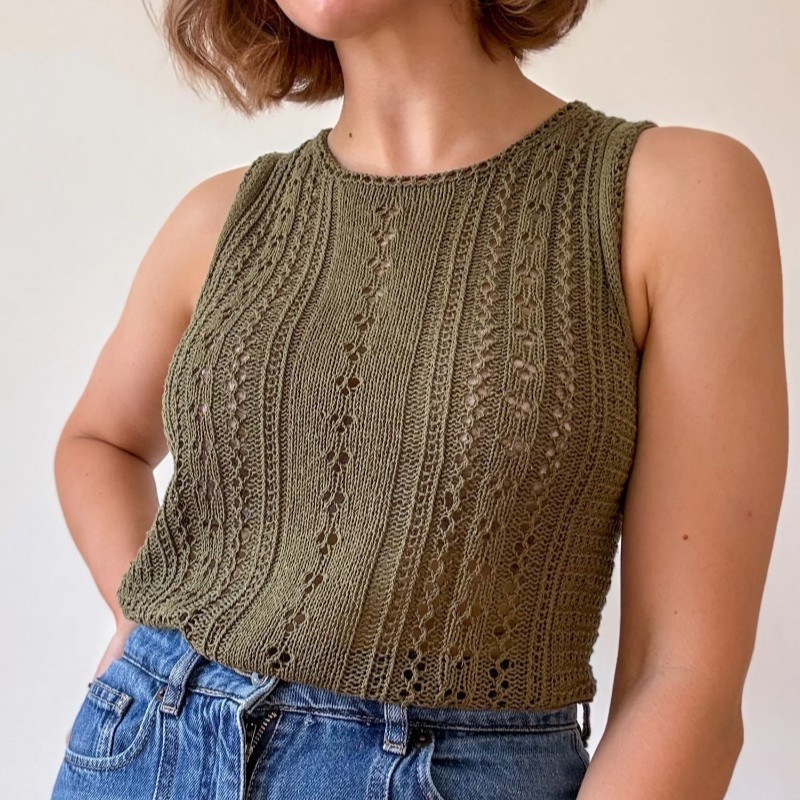 The Knit Purl Girl Isabel Top Wollpaket