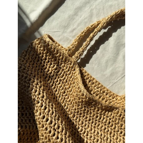 Garnogslikt Palm Tote Bag Wollpaket
