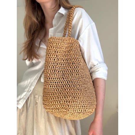 Garnogslikt Palm Tote Bag Wollpaket