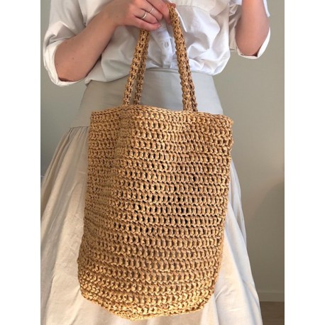 Garnogslikt Palm Tote Bag Wollpaket