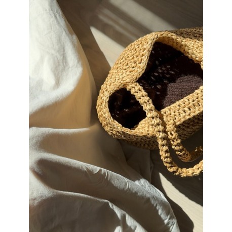 Garnogslikt Palm Tote Bag Wollpaket