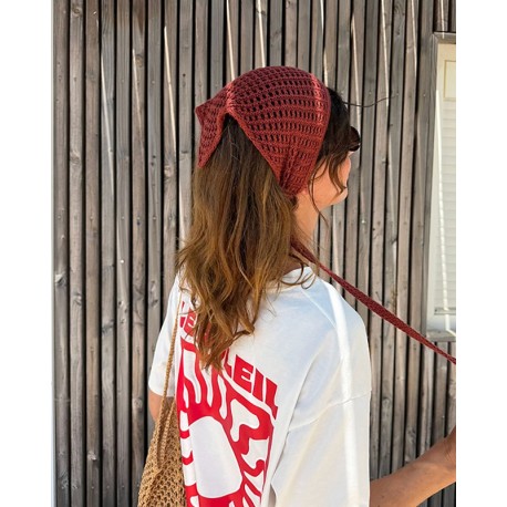 Paula_m Mesh Bandana Strickset