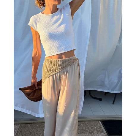 Paula_m Mesh Bandana Strickset