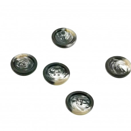 Modeknopf 4-Loch 20mm (diverse Farben)