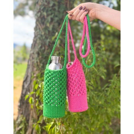Wolle 7 Bottle Holder Strickset