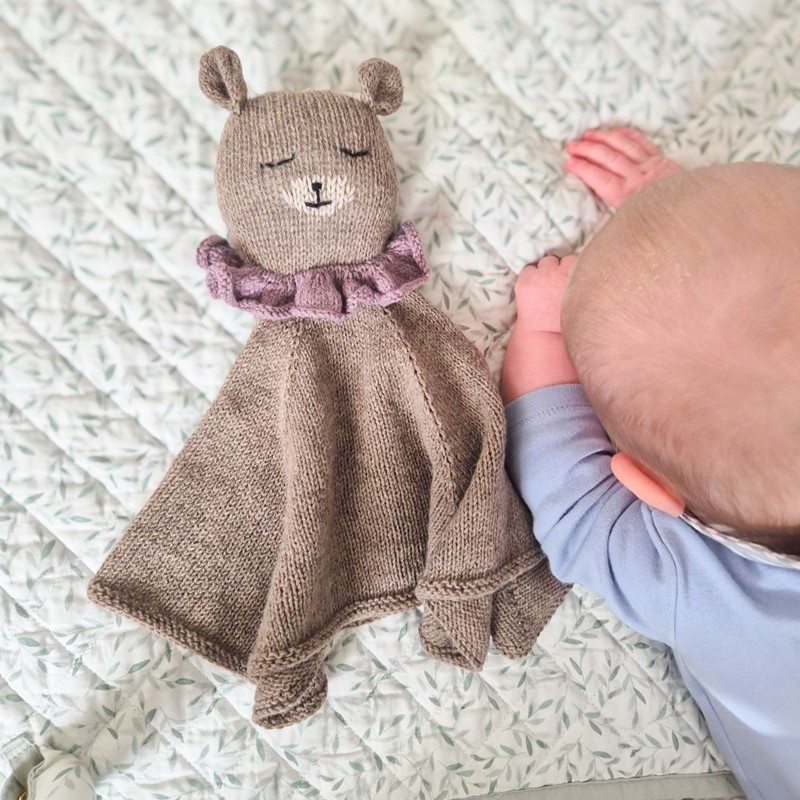 Wolle 7 Cuddly Bear Strickset