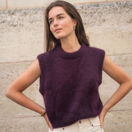 Majo Garn Gisele Slipover Strickset