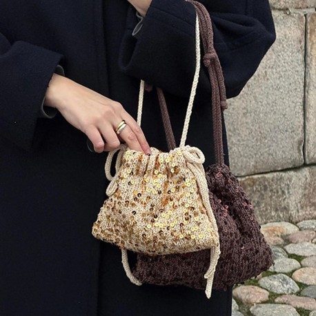Knitters and Friends Frida Mini Bag Englisch Wollpaket