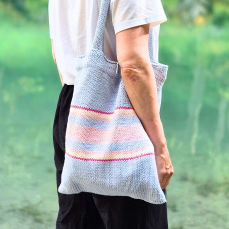 Wolle 7 Summer Tote Bag Strickset