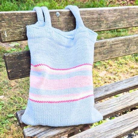 Wolle 7 Summer Tote Bag Strickset