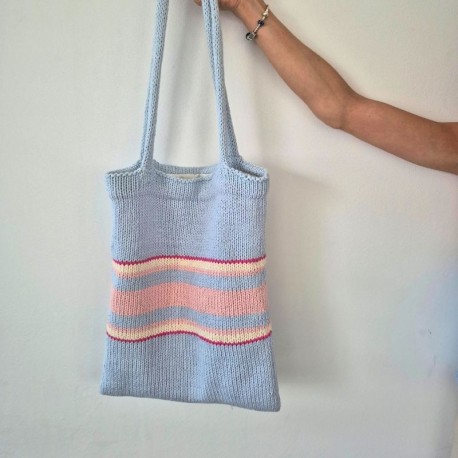Wolle 7 Summer Tote Bag Strickset