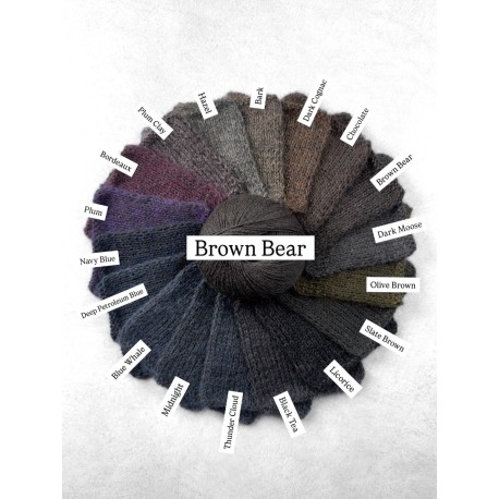 Knitting for Olive KfO Heavy Merino Brown Bear