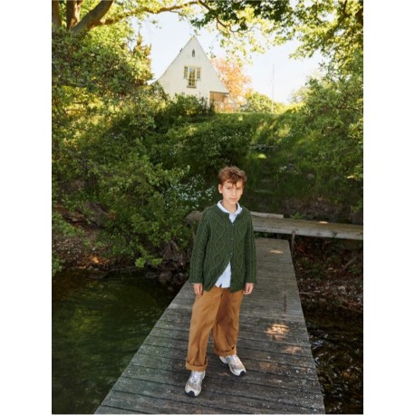 Sandnes 2605 1b Nilo Jacket Junior Strickset