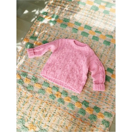 Sandnes 2605 3 Junia Sweater Junior Strickset