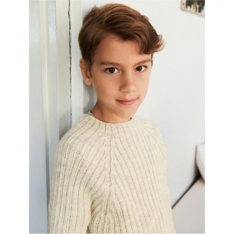 Sandnes 2605 5ab Theo Sweater Junior Strickset