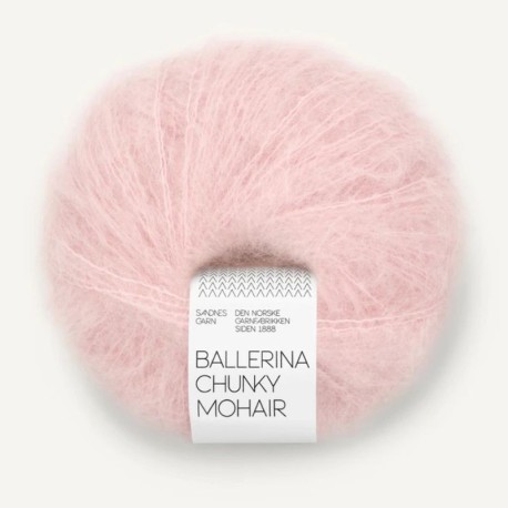 Sandnes Ballerina Chunky Mohair - Ballet Rose 4511