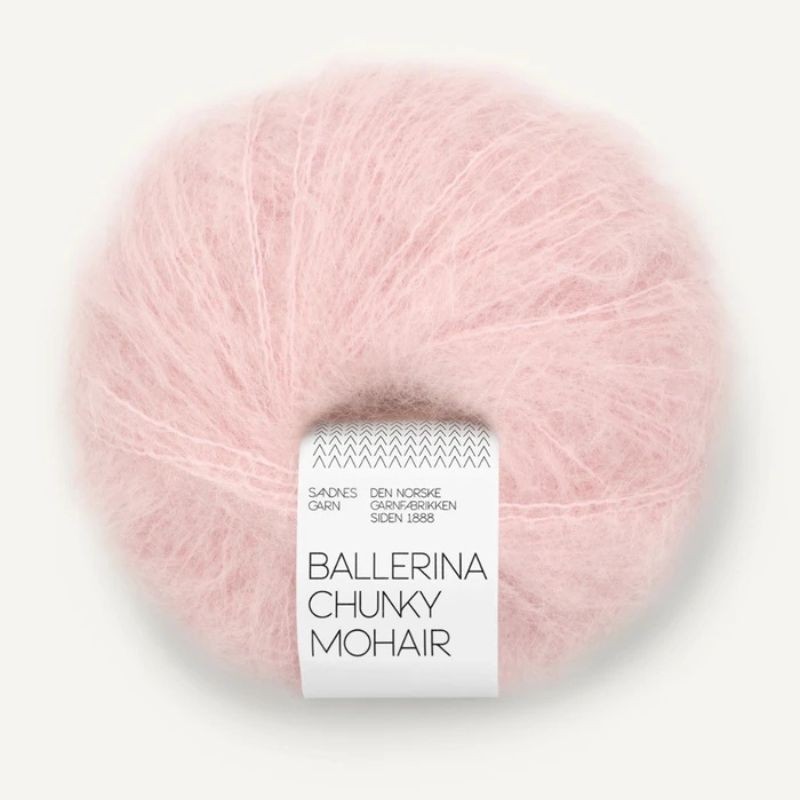 Sandnes Ballerina Chunky Mohair - Ballet Rose 4511