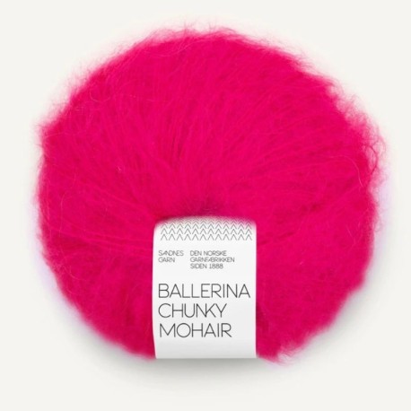 Sandnes Ballerina Chunky Mohair - Hot Pink 4518
