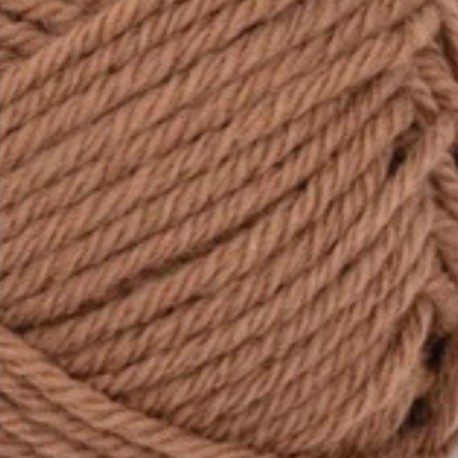 Sandnes Double Sunday - Pecan Brown 3052 Detail
