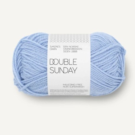 Sandnes Double Sunday - Brunnera Blue 5812