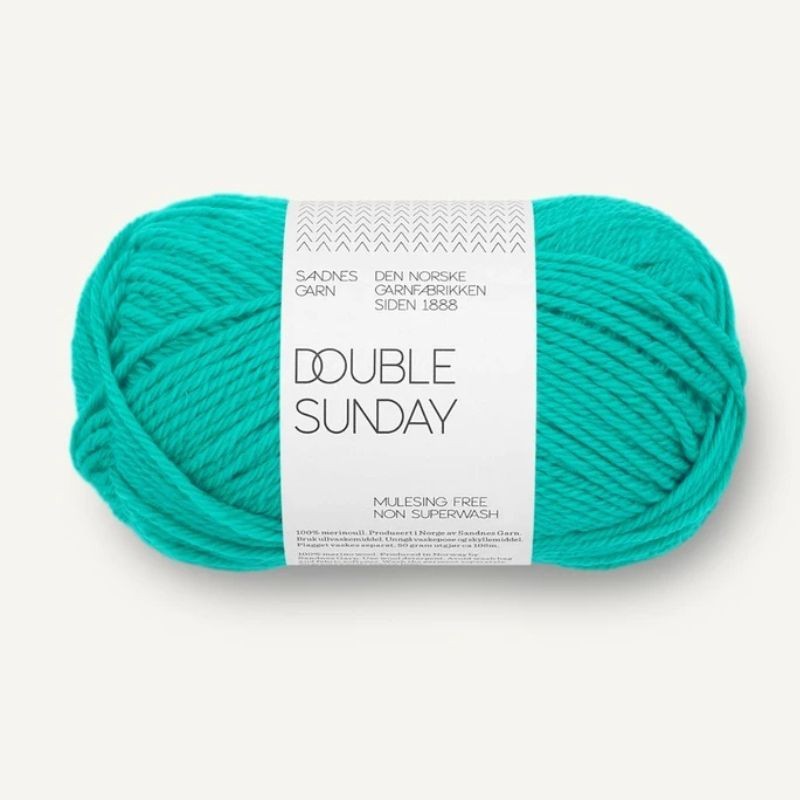 Sandnes Double Sunday - Spectra Green 7526