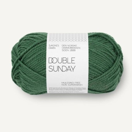 Sandnes Double Sunday - Elm Green 8073