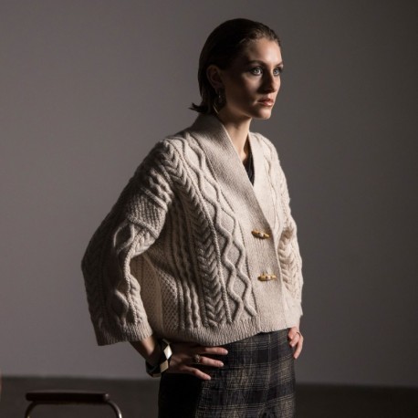 Filcolana Fisherman Cardigan Strickset
