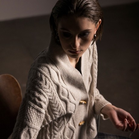 Filcolana Fisherman Cardigan Strickset