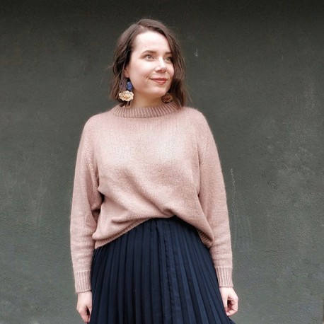 Sari N Auer Pullover Englisch Wollpaket