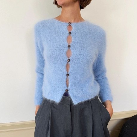 Spektakelstrik Halo Cardigan Wollpaket